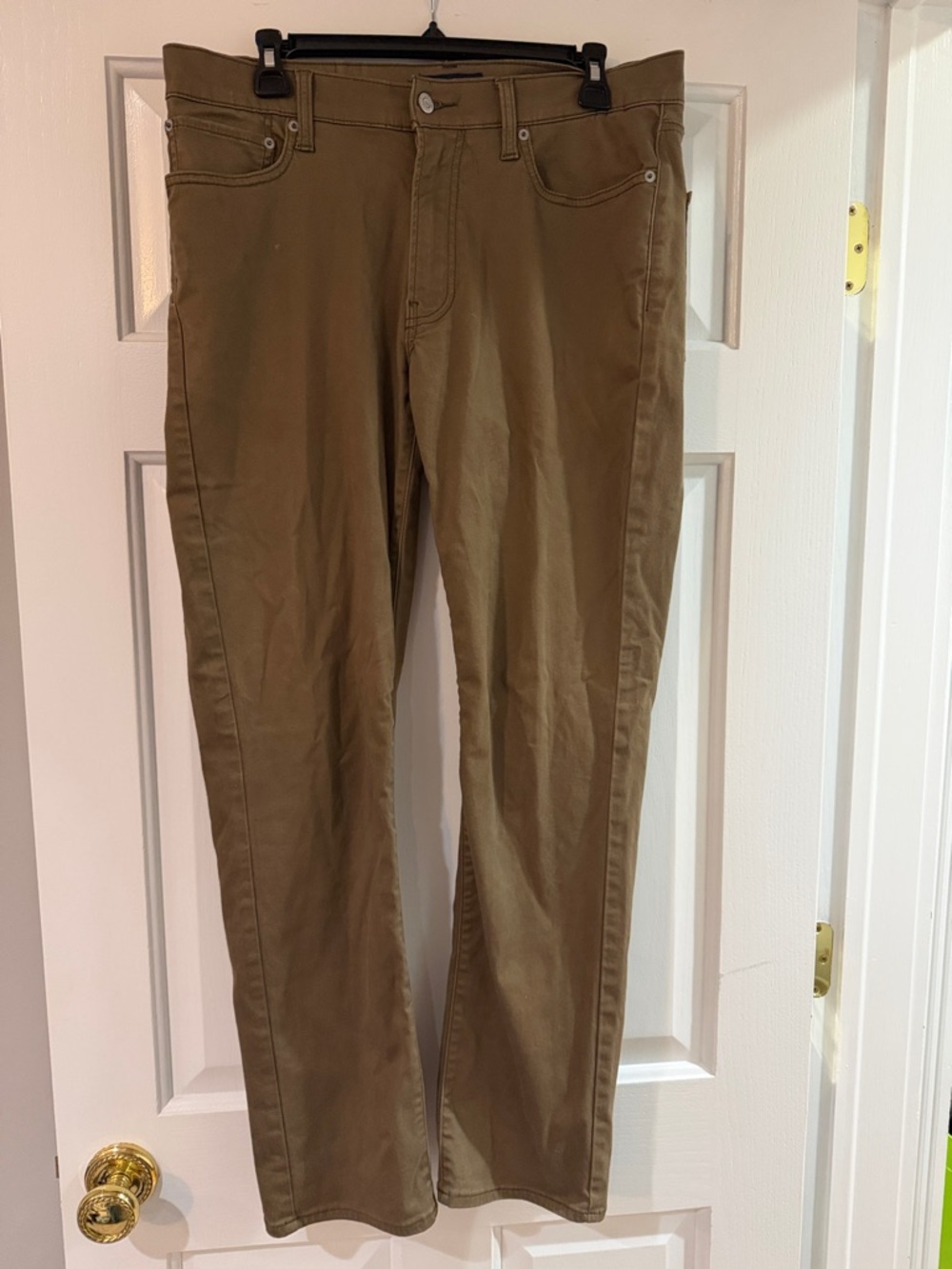 Lucky Brand Men's Brown Chino Pants